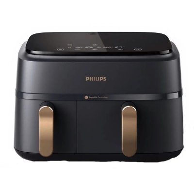 PHILIPS Airfryer  Series 3000 9L Double Panier NA352/00