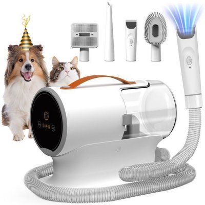  AIRROBO PG100 Tondeuse pour Chien/Chat Professionnelle Aspirateur de Poils pour Animaux