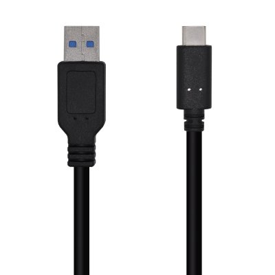 AISENS  A107-0450 3.1 1.5 M Usb-a To Usb-c Cable Noir