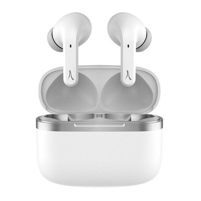AKASHI  Ecouteurs Premium Sans Fil Bluetooth Blanc