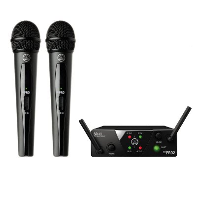 AKG  wms40 mini2 double micro hf voix