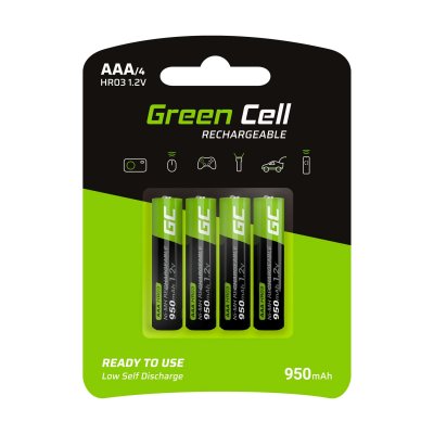 GREEN CELL Akku 4xaaa Hr03 950mah Greencell