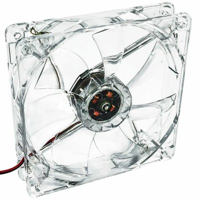 AKYGA  AW-12A-BR - Ventilateur ch&acirc;ssis - 120 mm - transparent