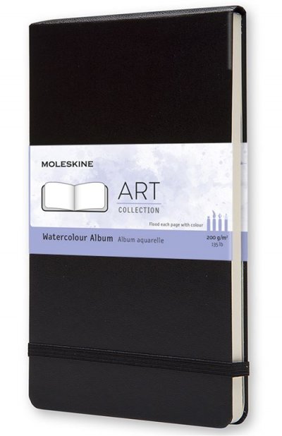 MOLESKINE Album Aquarelle grand format  Art Noir