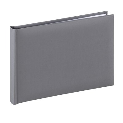 Album photo ""Fine Art"", 24 x 17 cm, 36 pages blanches, gris