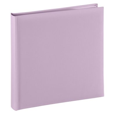 Album photo grand format ""Fine Art"", 30x30cm, 80 pages blanches, lilas