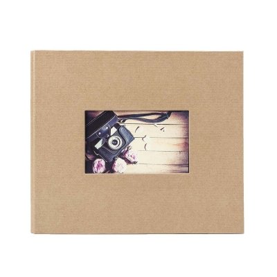 PANODIA Album photo traditionnel Studio kraft 60 pages 120 photos 10x15