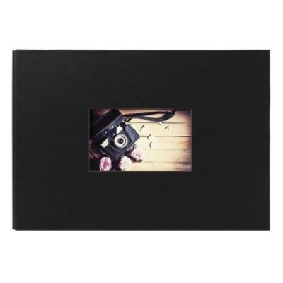 PANODIA Album photo traditionnel Studio noir 60 pages 180 photos 10x15