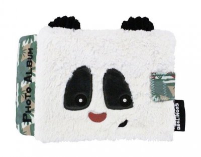 LES DEGLINGOS Album photos en tissu Rototos le panda