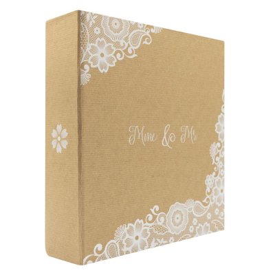 CEANOTHE Album photos pochettes mariage marron 200 photos 11,5x15 cm