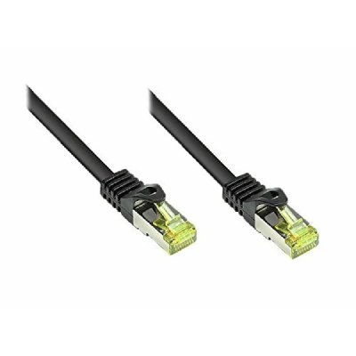 GENERIQUE Alcasa RJ45/RJ45, 30 m c&acirc;ble de r&eacute;seau Noir Cat7 S/FTP (S-STP)