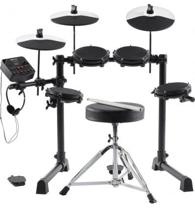 ALESIS  Debutkit - Batterie &Eacute;lectronique Avec Peaux Maill&eacute;es