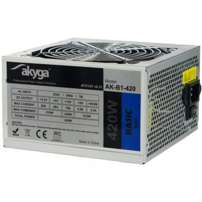 AKYGA Alimentation atx basic ak-b1 420w AK-B1-420