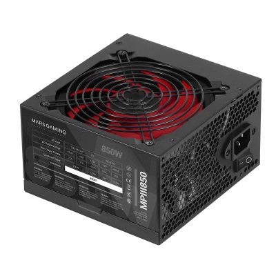 MARS GAMING Alimentation PC ATX 850W  MPIII850 Noir 85% D'efficacit&eacute;