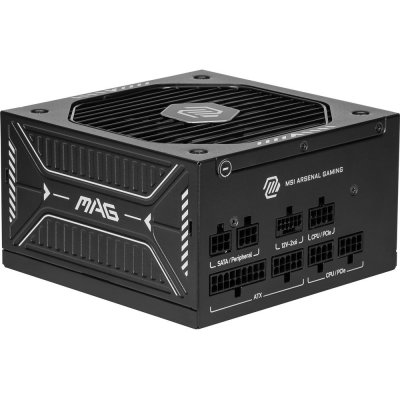 MSI Alimentation PC modulaire MAG A650GLS PCIE5 650W 80 PLUS Gold noir