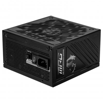 MSI Alimentation PC modulaire MPG A1250GS PCIE5 1250W 80 PLUS Gold noir