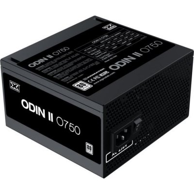 XIGMATEK Alimentation PC -  - Odin II O750 - 750W - 80Plus - Non modulaire - Ventilateur 120mm - Noir