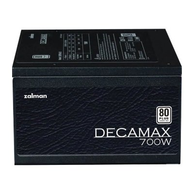 ZALMAN Alimentation PC -  - DecaMax 700W - 80Plus - Non modulaire - Ventilateur 120mm - Noir