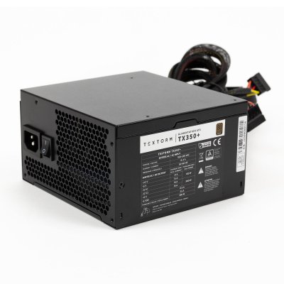 TEXTORM Alimentation  TX350+ - 350W ATX 12V Ventilateur 120 mm - 80PLUS Bronze