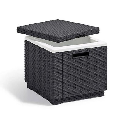 Allibert Glaci&egrave;re en plastique Graphite 213828