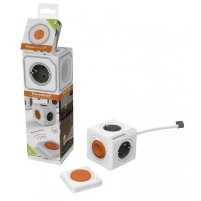 ALLOCACOC  rallonge + kit c&acirc;ble + t&eacute;l&eacute;commande type f blanc DFX-119030