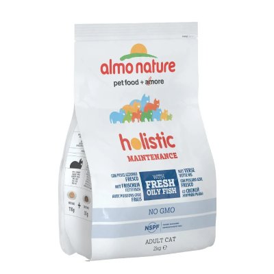 ALMO NATURE HOLISTIC  Maintenance Adult au poisson gras pour chat 2 kg