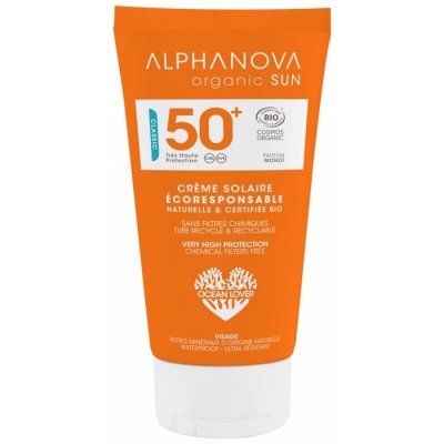 ALPHANOVA  Organic Sun Cr&egrave;me Solaire Visage Bio SPF50+ 50ml