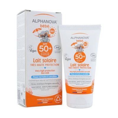 Alphanova Sun Bio B&eacute;b&eacute; Spf50 Lait 50g