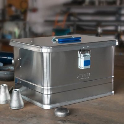 ALUTEC  Bo&icirc;te de rangement en aluminium COMFORT 30 L