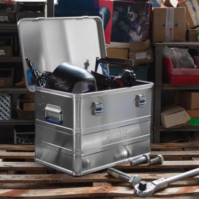  ALUTEC Bo&icirc;te de rangement en aluminium COMFORT 48 L