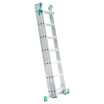 ALVE DESIGN ALVE Echelle transformable 3 plans coulissante extensible 7 marches