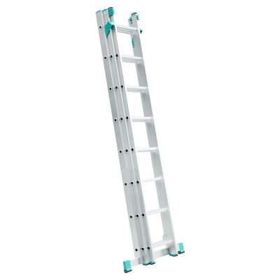 ALVE  Echelle transformable 3 plans coulissante extensible 8 marches