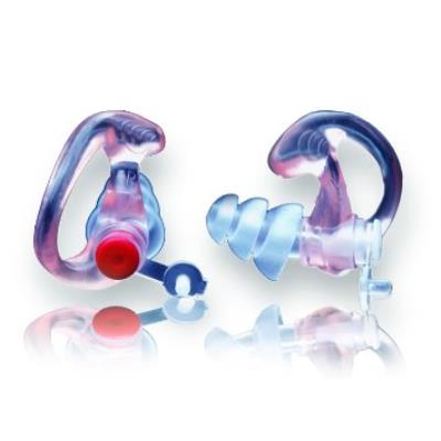 ALVIS  - MK 4 Medium - Bouchons d'Oreille Anti-Bruit - Silicone - Certifi&eacute;s CE pour EPI - 1 Paire