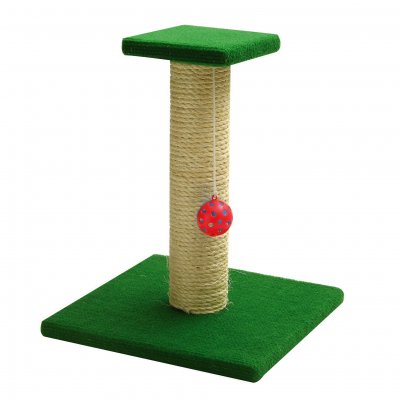 LOVE STORY AMI CONFORT Arbre &agrave; Chat en Bois 37 cm