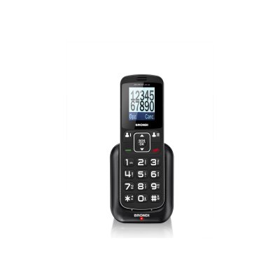 BRONDI Amico Home 4,5 cm (1.77') 90 g Noir T&eacute;l&eacute;phone d'entr&eacute;e de gamme