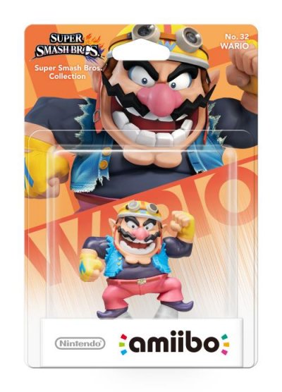NINTENDO Amiibo Wario Super Smash Bros No. 32