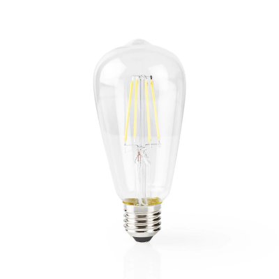 NEDIS Ampoule &agrave; filament led intelligente wi-fi e27 st64 5 w 500 lm