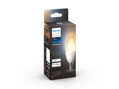 PHILIPS HUE Ampoule connect&eacute;e  White Ambiance E14
