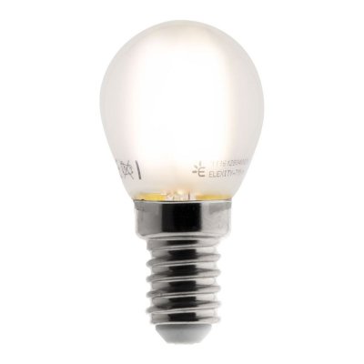 ELEXITY Ampoule LED D&eacute;co filament mate 4W E27 Mini globe