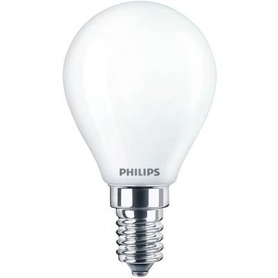 PHILIPS Ampoule Led E14 Sph&eacute;rique Blanc-froid D&eacute;polie 40w X1  - L'unit&eacute;