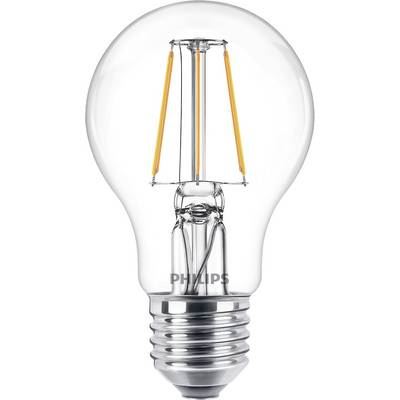 PHILIPS Ampoule Led E27 Standard Filement Blanc-chaud 40w X1  - L'unit&eacute;