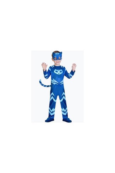 GENERIQUE Amscan PJMASQUES YOYO-Catboy Deguisement, 9902953, Bleu FR: 5/6 Ans