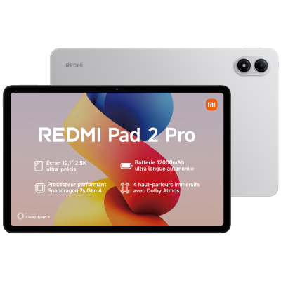 Android Redmi Pad 2 Pro 128Go Wi-Fi Argent