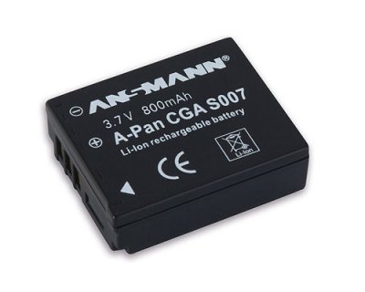 ANSMANN  A-panasonic Cga-s007 Lithium Battery Argent&eacute;