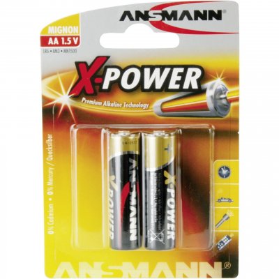 ANSMANN  alcaline Batterie, Mignon (AA), 2 pcs. (5015613) 