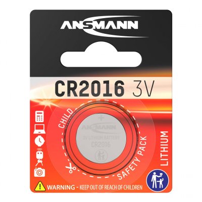 ANSMANN  CR 2016 Batterie &agrave; usage unique CR2016 Lithium-Ion (Li-Ion)