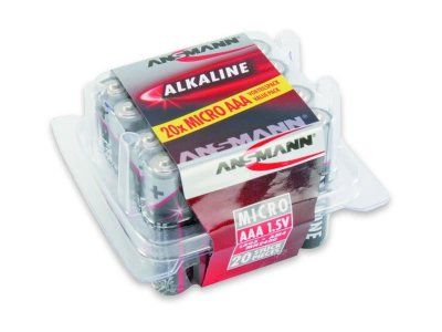 Ansmann LR03 Red-Line Pile LR3 (AAA) alcaline(s) 1.5 V 20 pc(s) 