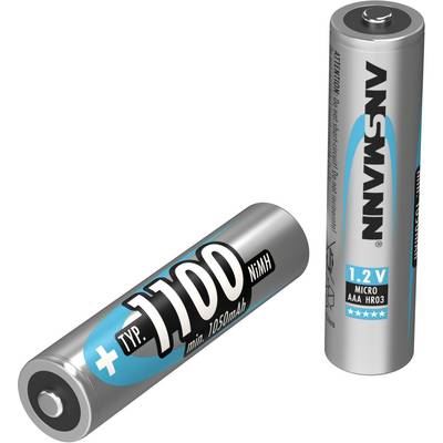 ANSMANN  maxE HR03 Pile rechargeable LR3 (AAA) NiMH 1100 mAh 1.2 V