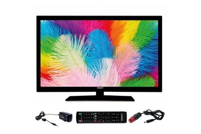 ANTARION  TV LED 22"" 55cm T&eacute;l&eacute;viseur FULL HD Camping car Compatible 12V