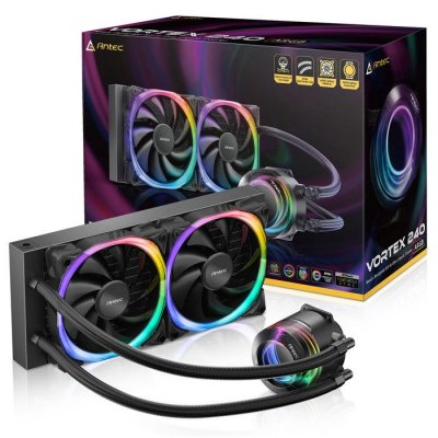 ANTEC  Kit Watercooling AIO Vortex RGB - 240mm (Noir)